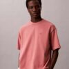 T-shirt de gola redonda descontraída com logótipo de arquivo T-shirt de gola redonda descontraída com logótipo de arquivo