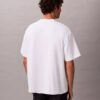 T-shirt de gola redonda descontraída com logótipo de arquivo T-shirt de gola redonda descontraída com logótipo de arquivo