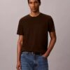 T-shirt de gola redonda em algodão Supima T-shirt de gola redonda em algodão Supima