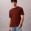 T-shirt de gola redonda em algodão Supima T-shirt de gola redonda em algodão Supima
