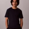 T-shirt de gola redonda em algodão Supima
