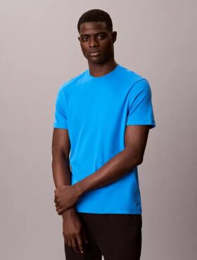 T-shirt de gola redonda em algodão Supima
