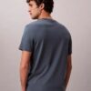 T-shirt de gola redonda em algodão Supima T-shirt de gola redonda em algodão Supima