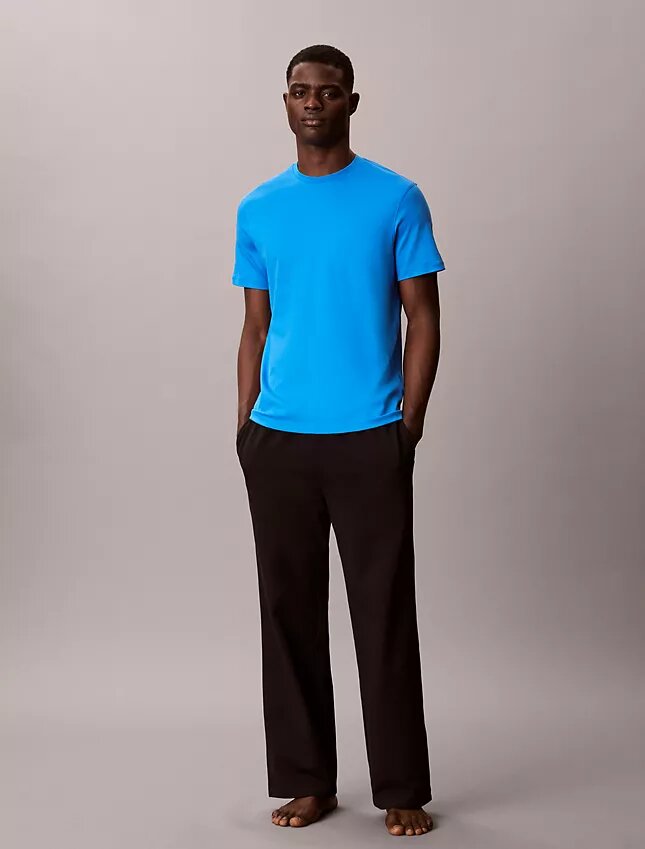 T-shirt de gola redonda em algodão Supima T-shirt de gola redonda em algodão Supima