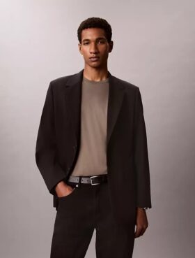 T-shirt de gola redonda em algodão Supima