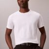 T-shirt de gola redonda em algodão Supima T-shirt de gola redonda em algodão Supima