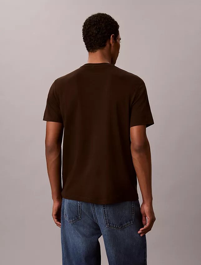 T-shirt de gola redonda em algodão Supima T-shirt de gola redonda em algodão Supima