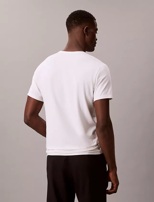 T-shirt de gola redonda em algodão Supima T-shirt de gola redonda em algodão Supima