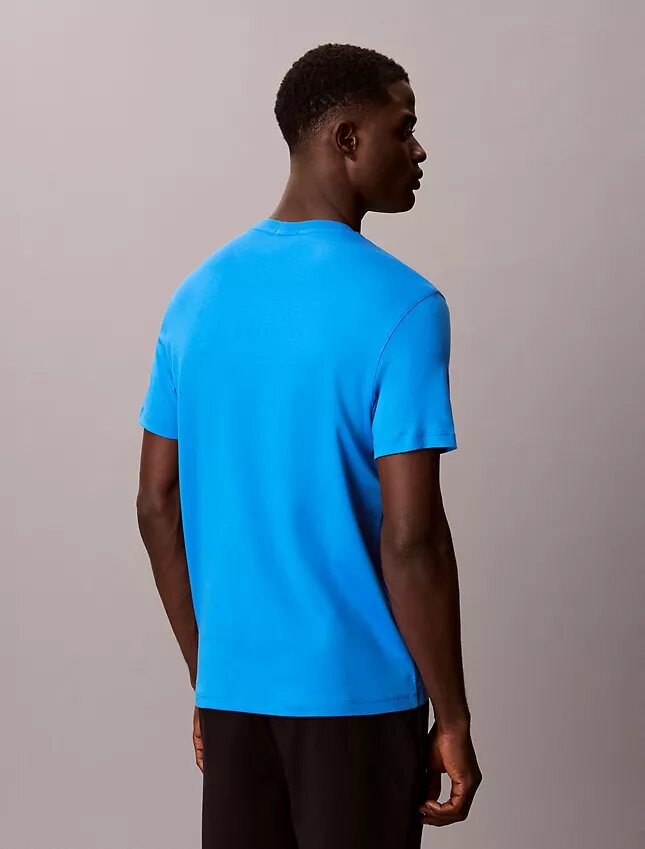 T-shirt de gola redonda em algodão Supima T-shirt de gola redonda em algodão Supima
