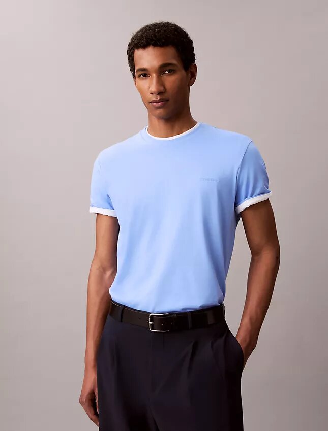 T-shirt de gola redonda Liquid Touch T-shirt de gola redonda Liquid Touch