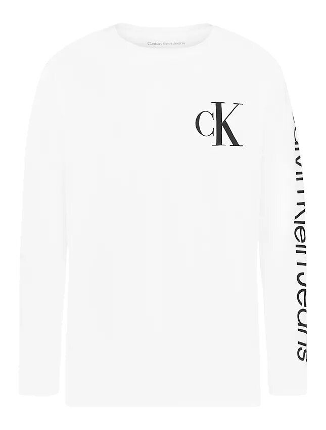 T-shirt de manga comprida com Monogram para meninos T-shirt de manga comprida com Monogram para meninos