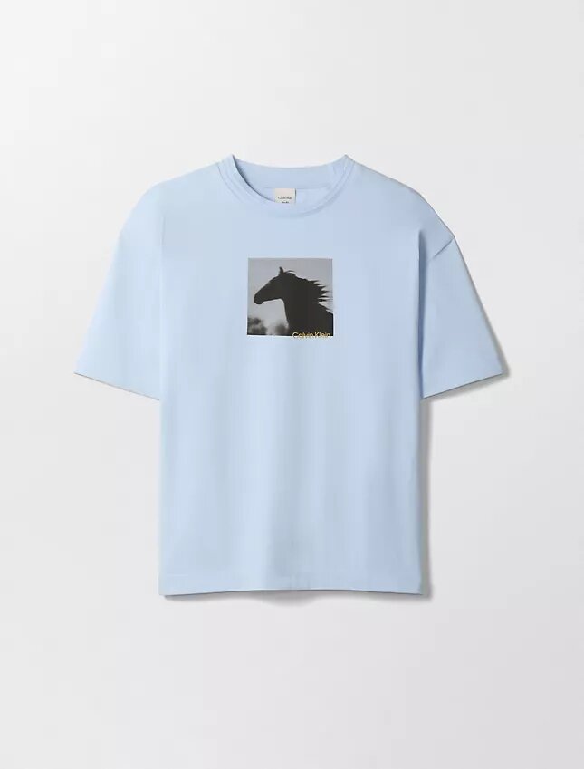 T-shirt Descontraída com Gráfico do Ano Novo Lunar T-shirt Descontraída com Gráfico do Ano Novo Lunar
