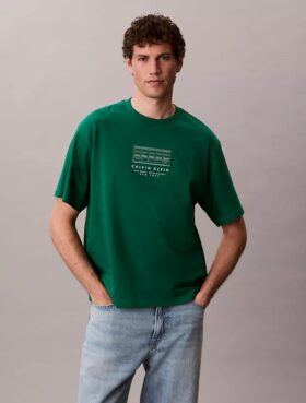 T-shirt Descontraída com Gráfico do Logótipo do Escritório de Nova Iorque