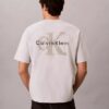 T-shirt Descontraída com Gráfico Monologo Desgastado T-shirt Descontraída com Gráfico Monologo Desgastado