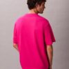 T-shirt Descontraída com Logótipo em Bloco T-shirt Descontraída com Logótipo em Bloco