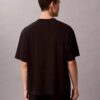 T-shirt Descontraída com Logótipo Emblema T-shirt Descontraída com Logótipo Emblema