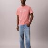 T-shirt Descontraída com Logótipo Gráfico T-shirt Descontraída com Logótipo Gráfico