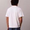 T-shirt Descontraída com Logótipo Gráfico T-shirt Descontraída com Logótipo Gráfico