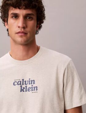 T-shirt Descontraída com Logótipo Gráfico de 1989