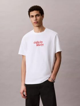 T-shirt Descontraída com Logótipo Gráfico de 1989