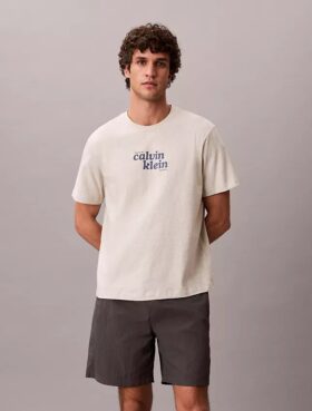 T-shirt Descontraída com Logótipo Gráfico de 1989