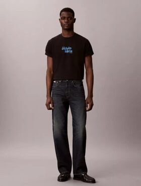 T-shirt Descontraída com Logótipo Gráfico de 1989