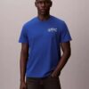 T-shirt Descontraída com Logótipo Monogram Metálico T-shirt Descontraída com Logótipo Monogram Metálico