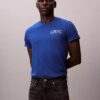 T-shirt Descontraída com Logótipo Monogram Metálico T-shirt Descontraída com Logótipo Monogram Metálico