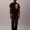 T-shirt Descontraída com Logótipo Ousado Pride T-shirt Descontraída com Logótipo Ousado Pride