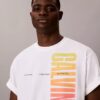T-shirt Descontraída com Logótipo Ousado Pride T-shirt Descontraída com Logótipo Ousado Pride