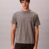 T-shirt Descontraída com Monogram Bordado T-shirt Descontraída com Monogram Bordado