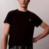 T-shirt Descontraída com Monogram Bordado T-shirt Descontraída com Monogram Bordado