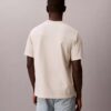 T-shirt Descontraída em Mistura de Algodão T-shirt Descontraída em Mistura de Algodão