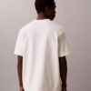 T-shirt Descontraída em Mistura de Algodão T-shirt Descontraída em Mistura de Algodão