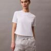 T-shirt desportiva moderna de gola redonda T-shirt desportiva moderna de gola redonda