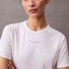 T-shirt desportiva moderna de gola redonda T-shirt desportiva moderna de gola redonda