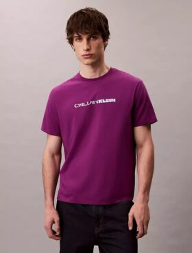 T-shirt folgada com logótipo em destaque