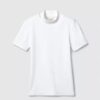 T-shirt justa com decote redondo recortado T-shirt justa com decote redondo recortado