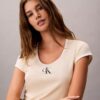 T-shirt justa com gráfico Monologo T-shirt justa com gráfico Monologo
