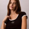 T-shirt justa com gráfico Monologo T-shirt justa com gráfico Monologo