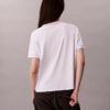 T-shirt justa com logótipo bordado T-shirt justa com logótipo bordado