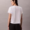 T-shirt justa com logótipo Monogram T-shirt justa com logótipo Monogram