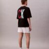 T-shirt Marc Hundley Pride Viva Love de corte descontraído T-shirt Marc Hundley Pride Viva Love de corte descontraído