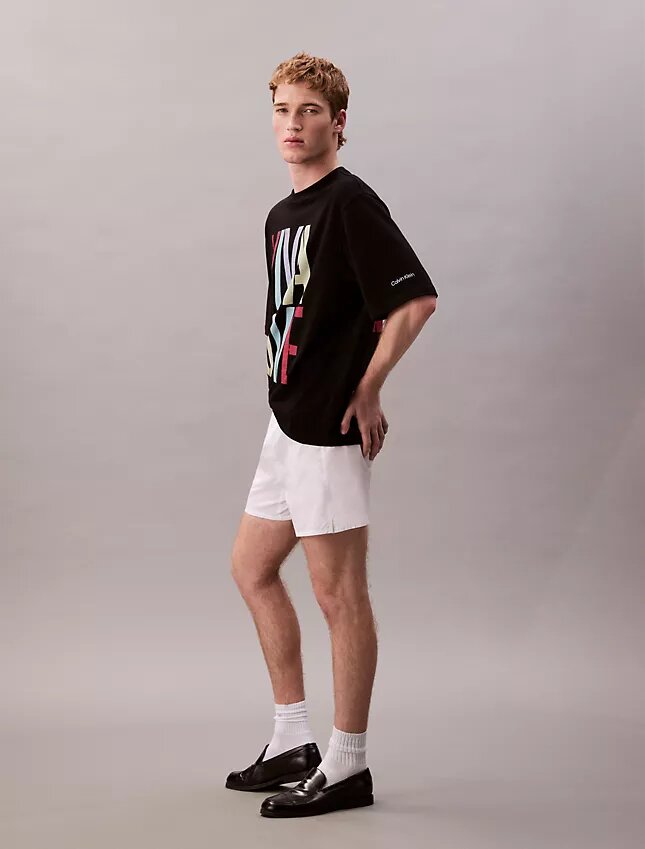 T-shirt Marc Hundley Pride Viva Love de corte descontraído T-shirt Marc Hundley Pride Viva Love de corte descontraído