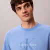 T-shirt Monologo com lavagem ácida T-shirt Monologo com lavagem ácida