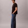 T-shirt Monologo com lavagem ácida T-shirt Monologo com lavagem ácida