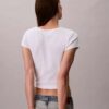 T-shirt Monologo Slim em tecido T-shirt Monologo Slim em tecido