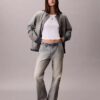 T-shirt Monologo Slim em tecido T-shirt Monologo Slim em tecido