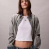 T-shirt Monologo Slim em tecido T-shirt Monologo Slim em tecido