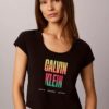T-shirt Pride Slim com decote redondo